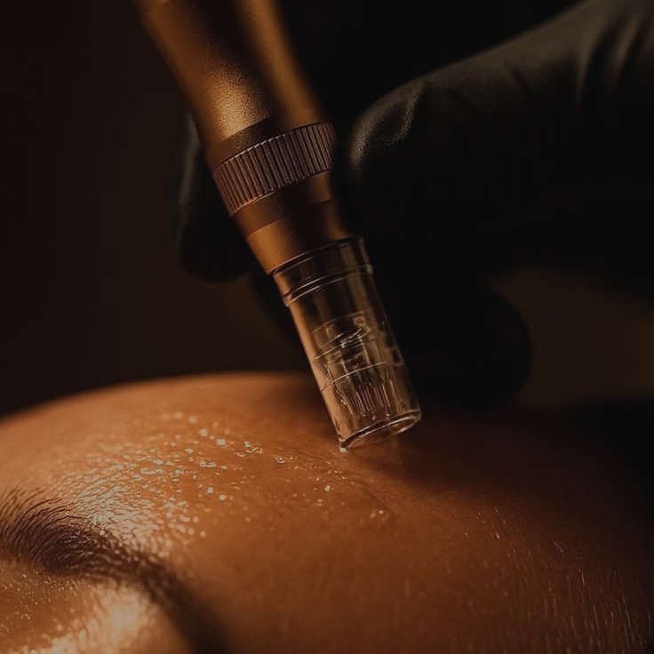 Tratamiento con Dermapen en el rostro
